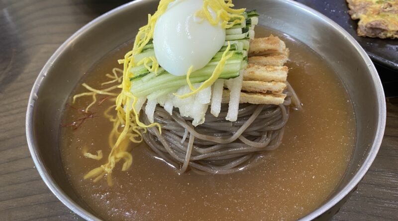 진주냉면 산홍 물냉면