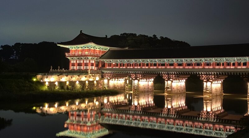 경주 월영교 야경