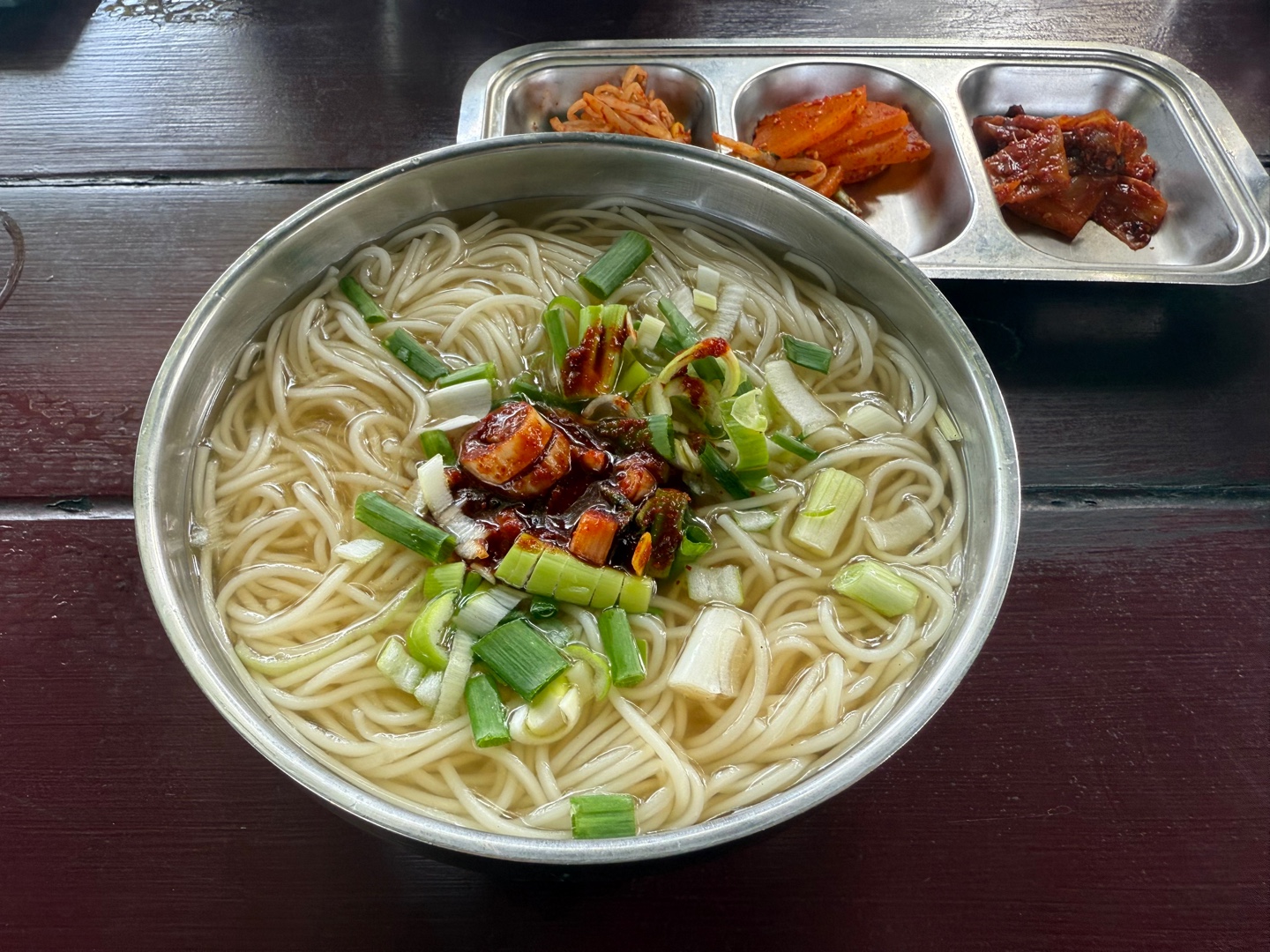 담양 대나무 국수집 물국수