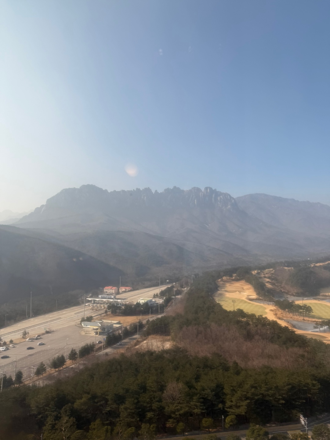 설악산 울산바위 전망의 최적지 더엠브로시아 카페 전망