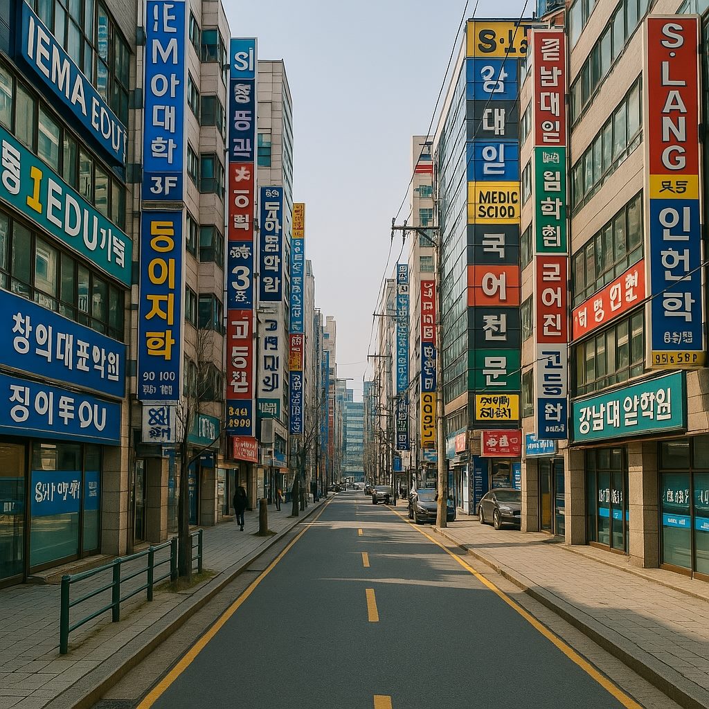 대치동 학원가의 현실