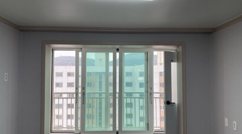 구축 아파트 올수리 거실 확장 샷시 교체