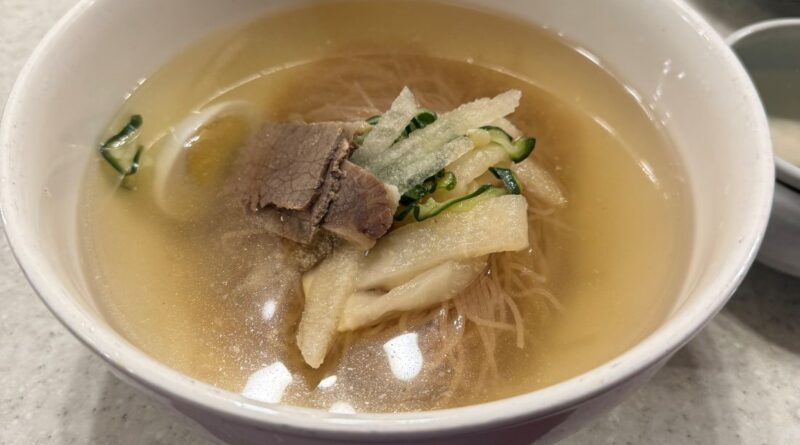 평양냉면 한그릇
