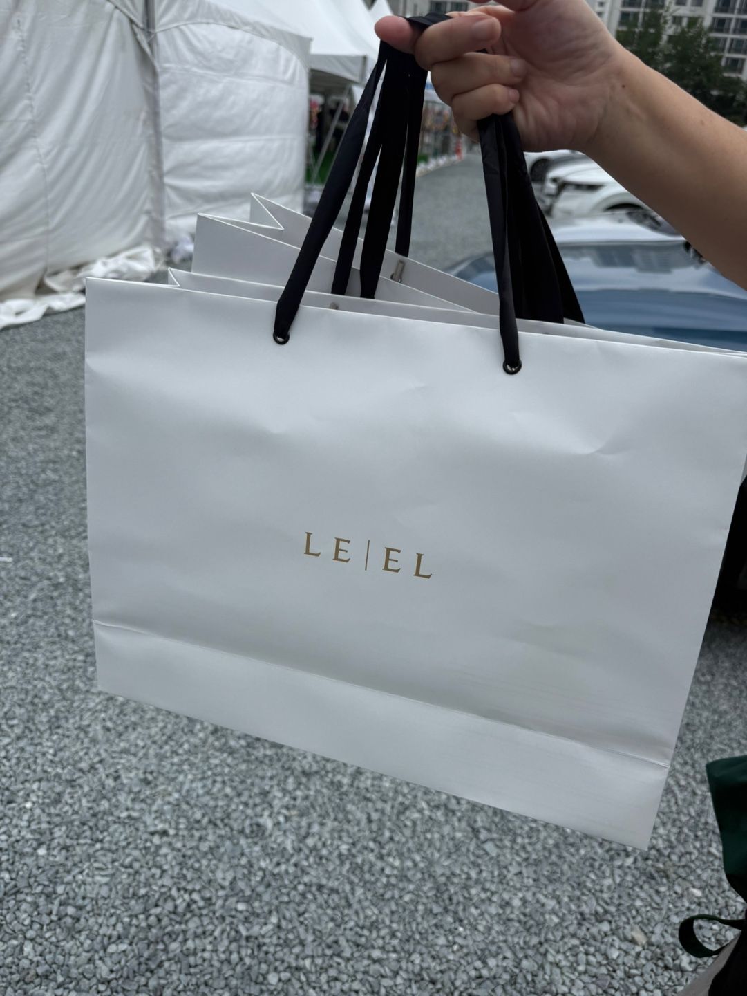 부산 최고의 분양가를 자랑하는 센텀 르엘 방문 기념품