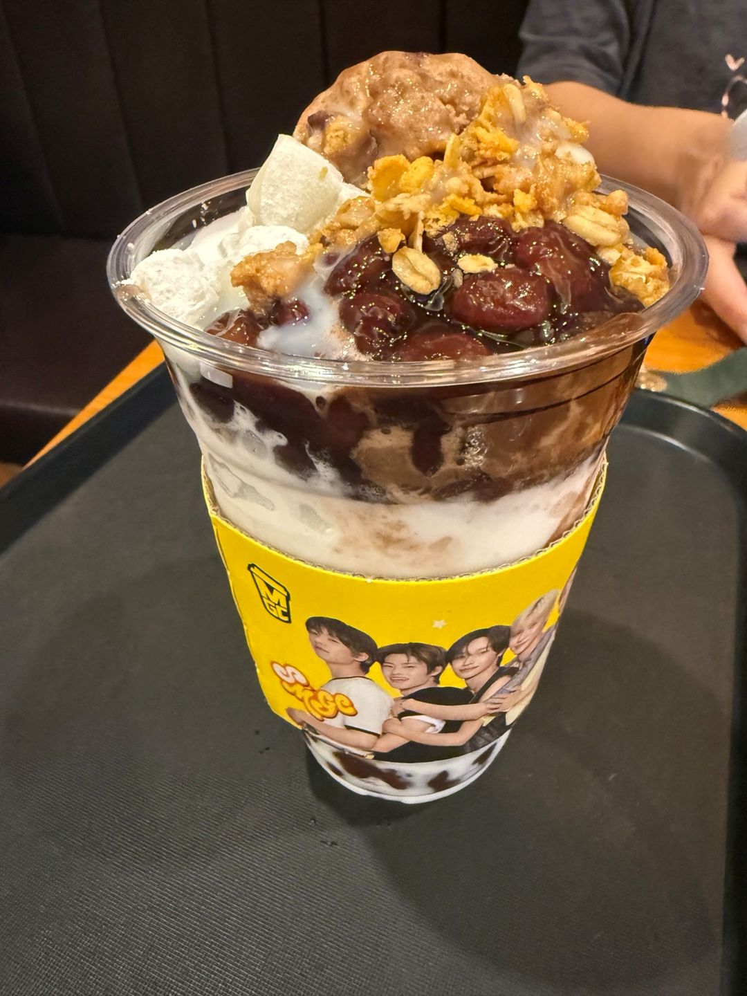 가성비 좋은 메가커피 팥빙수 팥빙젤라또 파르페
