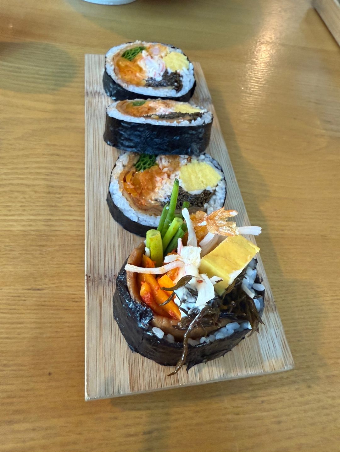 바다가 보이는 송정 흑송우동소바 가성비 맛집 후토마끼