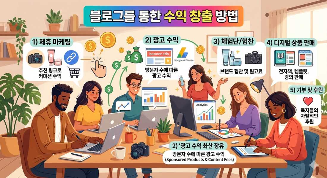 블로그 수익화 방법