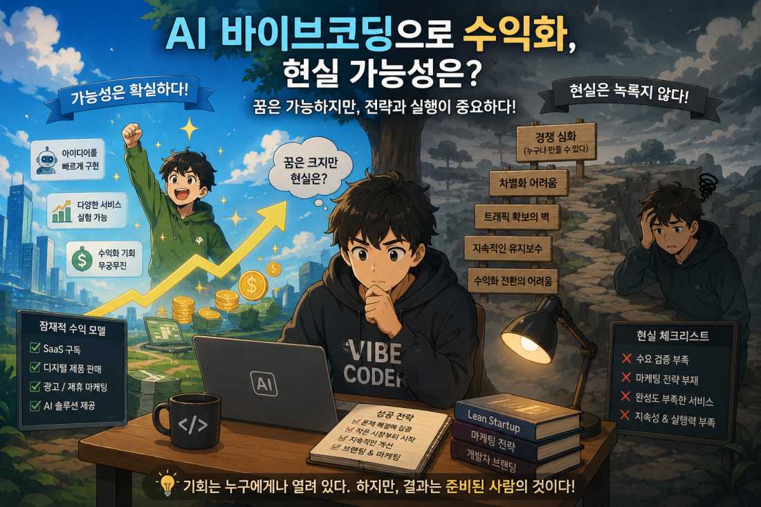 AI 바이브코딩으로 수익화